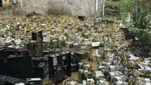 A modern mining farm in operation