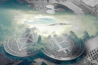 A sprawling mining farm receiving new hardware shipments